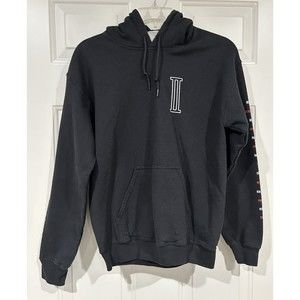 Dan & Phil 2018 World Tour  Interactive Introverts Black Sweatshirt Sz - S